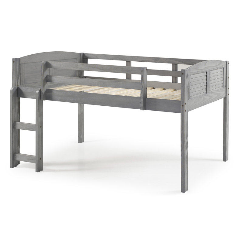 Harriet Bee Baiardo Twin Solid Wood Platforms Loft Bed by Harriet Bee